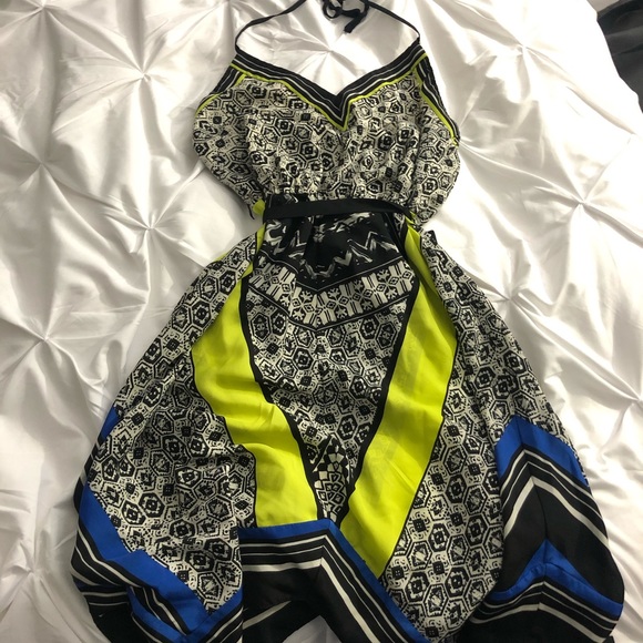 Rampage backless printed dress - Picture 2 of 2